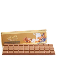 Lindt Large Swiss Milk Raisin and Hazelnut Almond Gold Bar (10.5 oz)