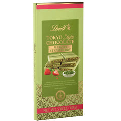 Lindt Tokyo Style Matcha Strawberry Chocolate Bar (5.1 oz)